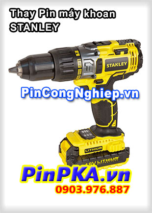 Thay pin máy khoan Stanley - Pin PKA - Công Ty TNHH MTV Thương Mại Dịch Vụ Phong Kim Anh